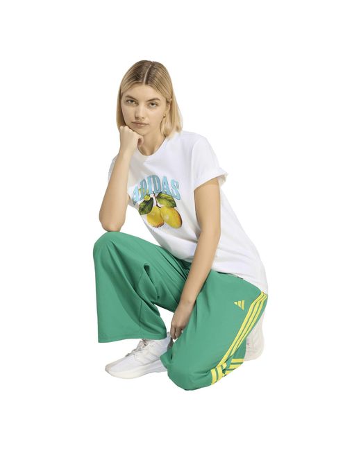 Adidas White Oversized T-Shirt