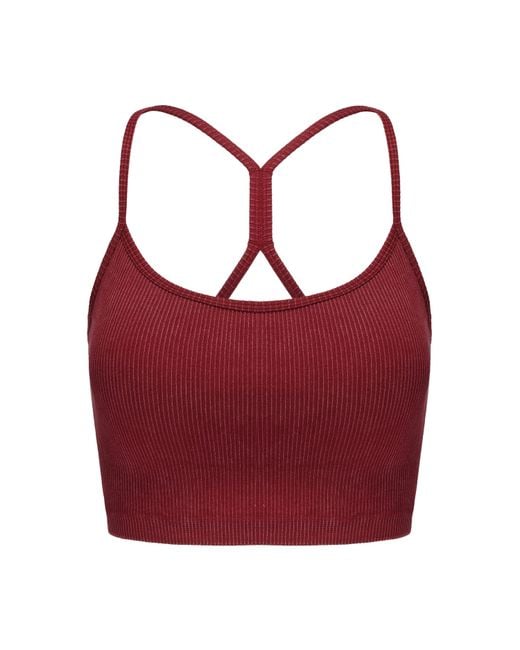 Slazenger 1881 Red Bra Tank
