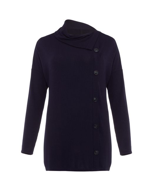 Phase Eight Blue Marga Longline Top