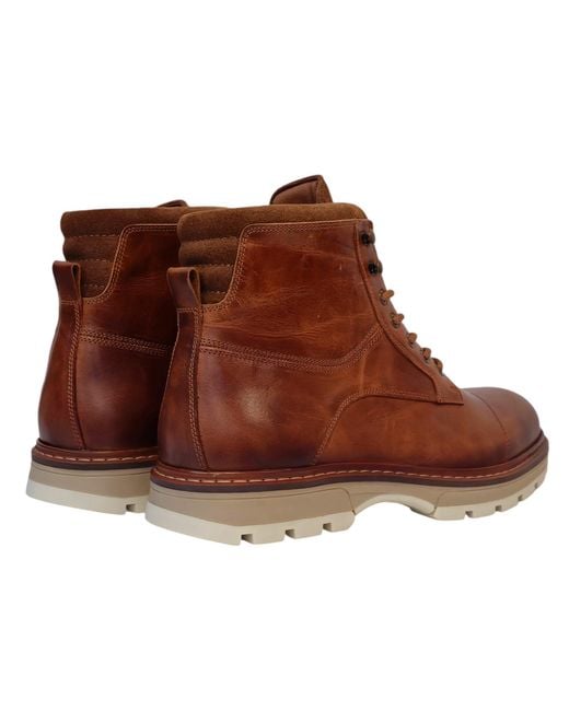 Firetrap Brown Ralf Hiker Rugged Boot for men