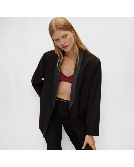 HUGO Black Amusar Suit Jacket