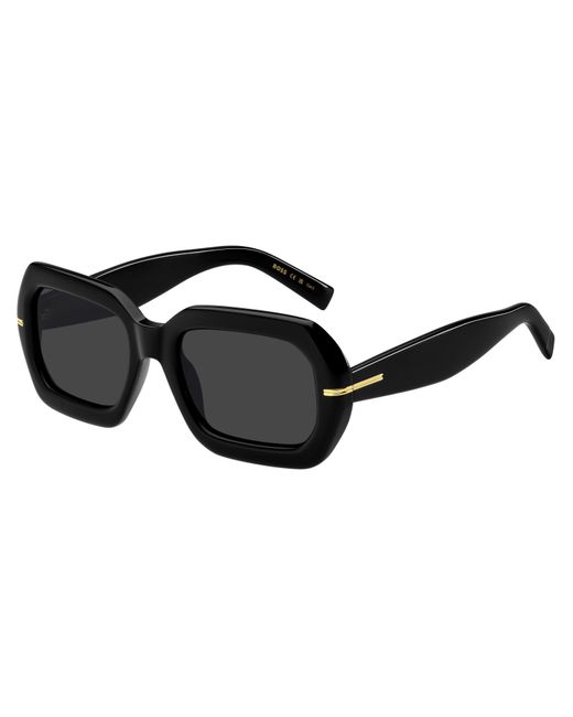 Boss Black Round Sunglasses