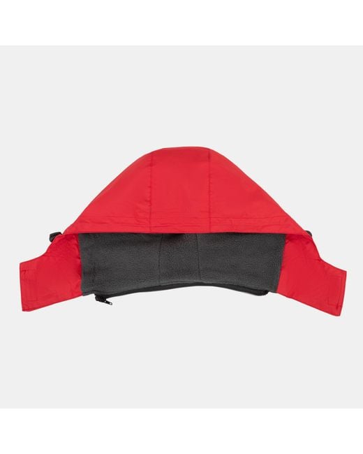 Gelert Red Fleece Lined Windproof Detachable Hood Parka for men