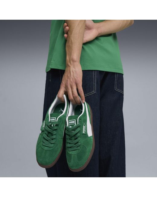 PUMA Green Palermo Trainers for men