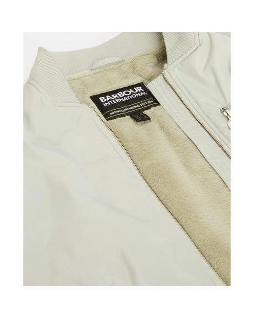 Barbour Gray Kuala Showerproof Jacket