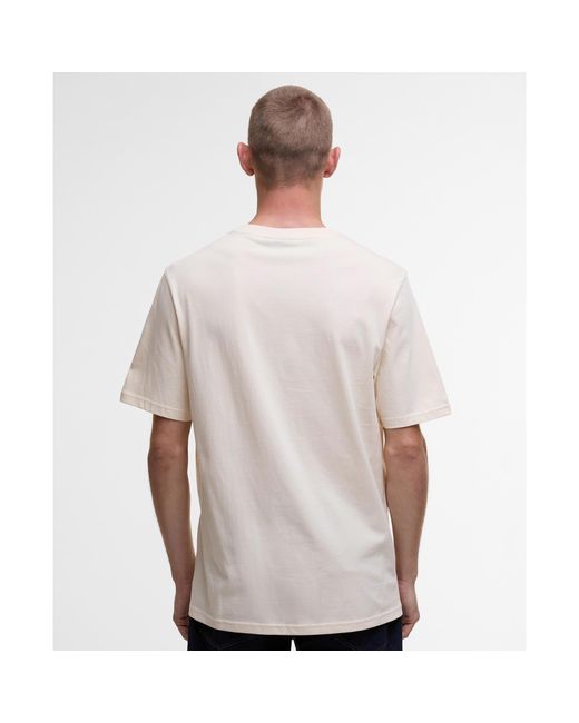 Barbour Blue Moakes T-Shirt for men