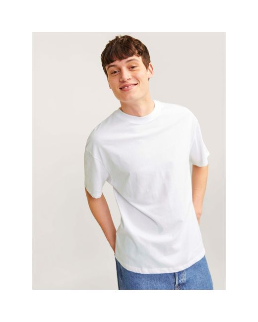 Jack & Jones Black Bradley Short-Sleeve Oversized Fit 2 Pack T-Shirts for men