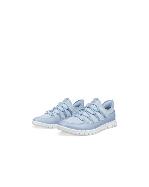 Ecco Blue Low-Top Trainers