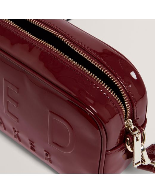 Ted Baker Red Webbing Crossbody Bag