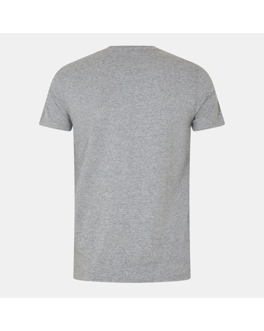 Jack Wills Gray Ayleford Logo T Shirt for men