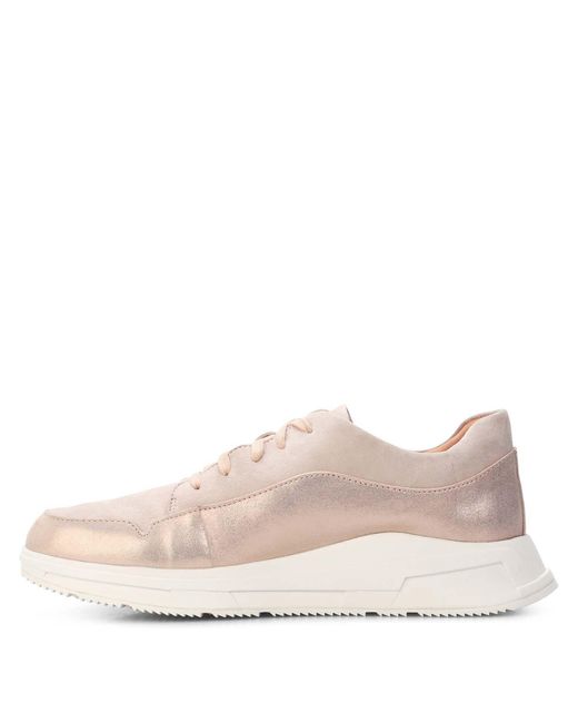 Fitflop Pink Freya Suede Sneakers