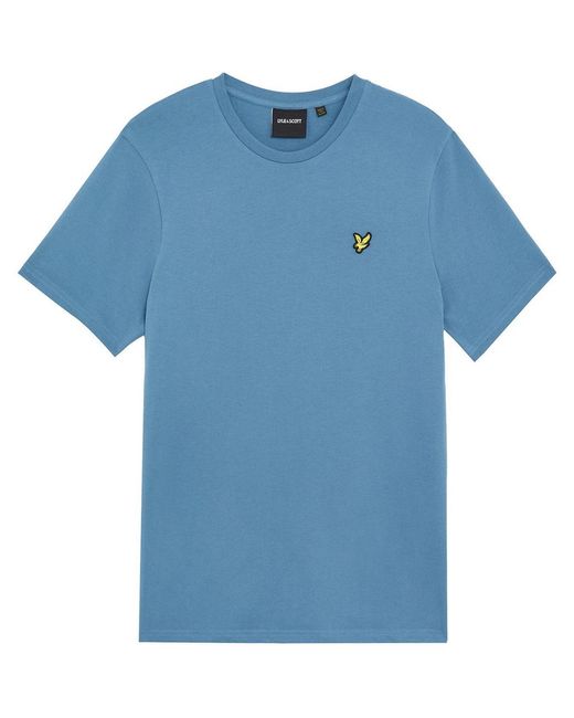 Lyle & Scott Blue Basic Logo T Shirt for men