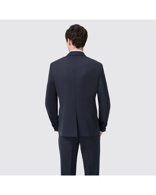 Twisted Tailor Blue Ellroy Tailored Fit Jacket for men