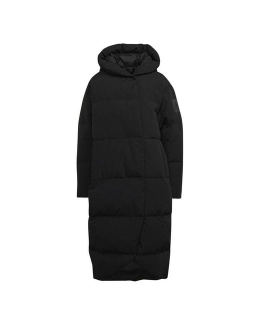 Adidas Black Big Baffle Coat