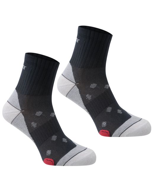 Karrimor Black 2 Pack Running Socks Ladies