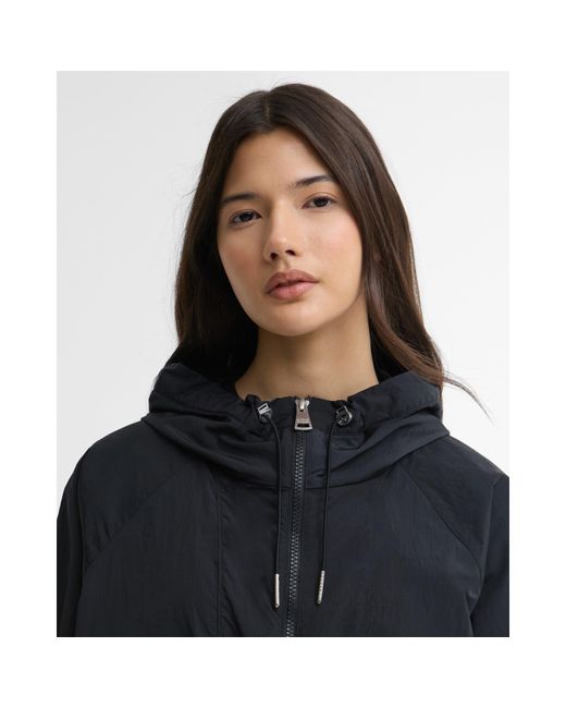 Barbour Black Rain Anorak Jacket