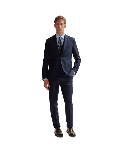 Boss Blue L-Harvers 3-Piece Suit for men