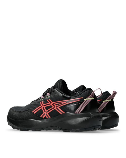 Asics Black Venture 11 Trail Running Shoes