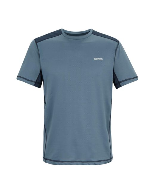 Regatta Blue Virda Lightweight T-Shirt for men