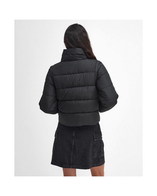 Barbour Black Webber Puffer Jacket