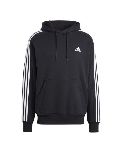 Adidas Black M 3s Ft Hd Hooded Sweatshirt for men
