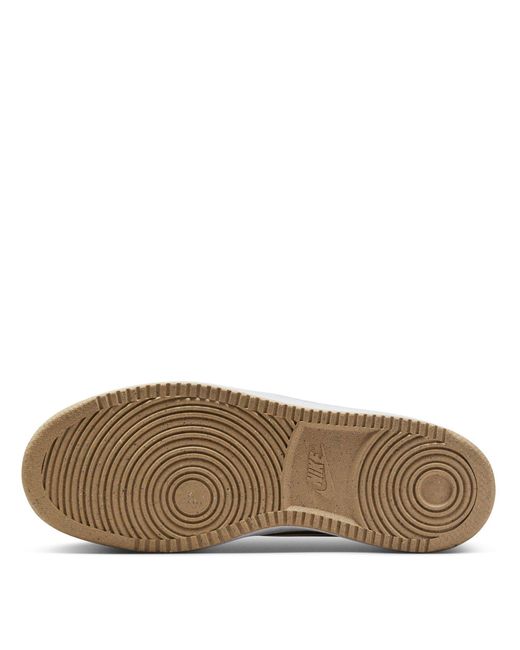 Nike Brown Court Vision Low Next Nature Shoes
