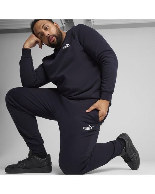 PUMA Blue No 1 Logo Jogging Pants for men