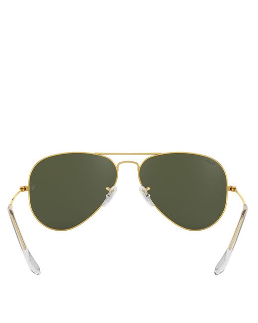 Ray-Ban Green Large Aviator Sunglasses