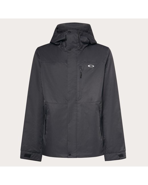 Oakley Black Westview Technical Streamlined Fit Ski Jacket for men