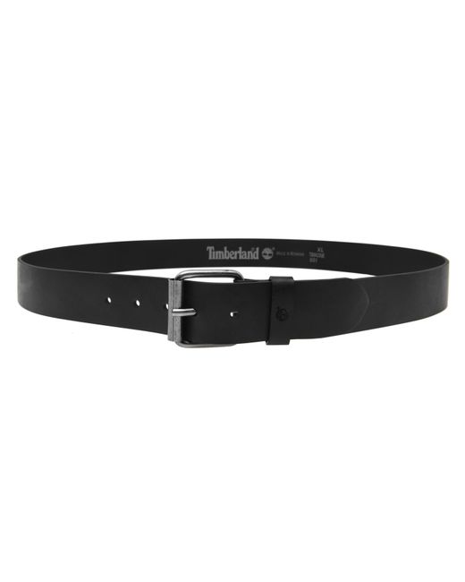 Timberland Black Leather Belt for men
