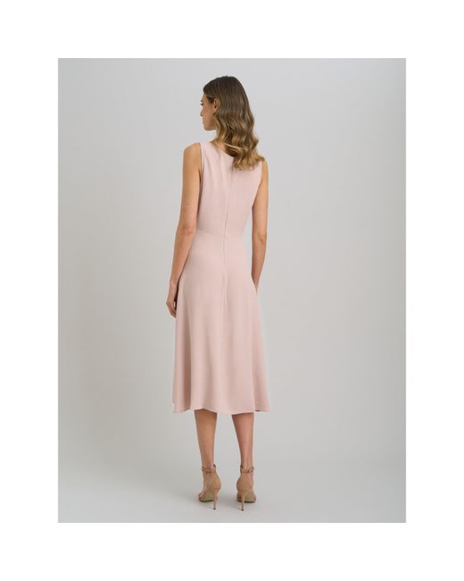Gina Bacconi Gray Penny Sleeveless Shift Dress