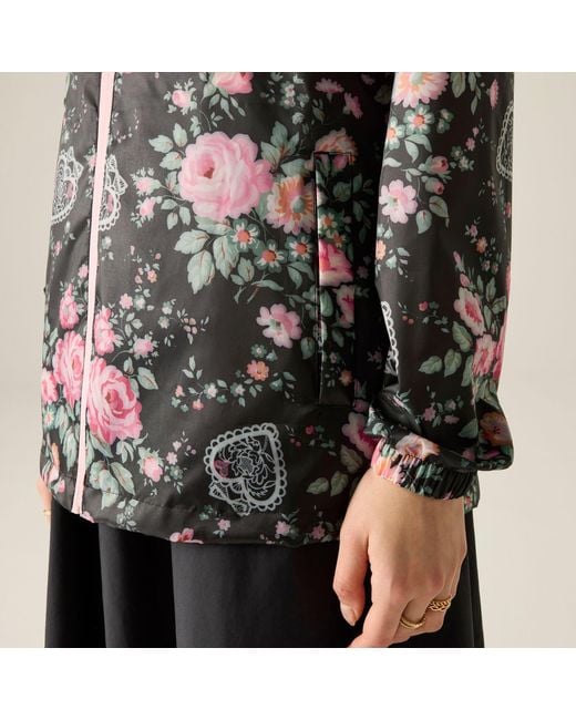 Regatta Black Cath Kidston Waterproof Pack It Jacket