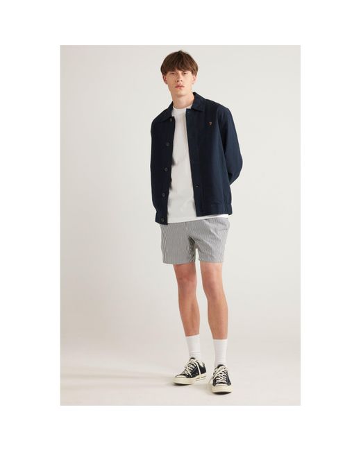 Farah Blue Blouson for men