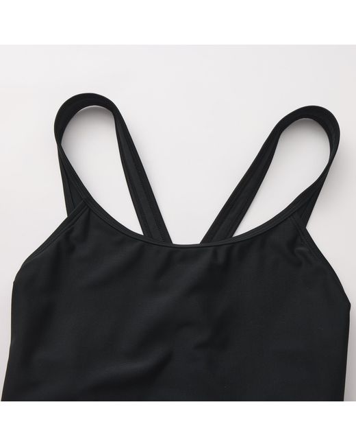 Slazenger 1881 Black Lycra Xtra Life X Back Swimsuit Ladies