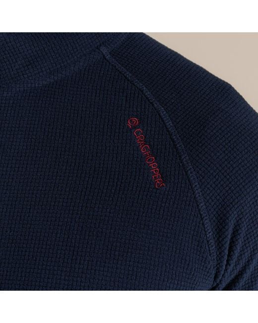Craghoppers Blue Nosilife Bromsgrove Quick-Drying Golf Jacket for men