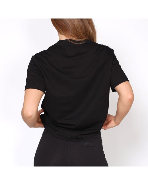 Blank Essentials Black London Cotton Short Sleeve Oversized T-Shirt