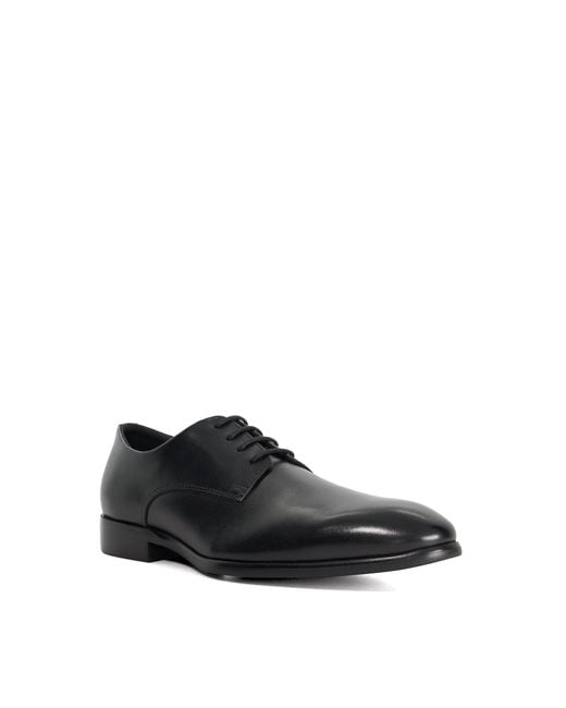 Dune Black Saunter Derby Shoes for men