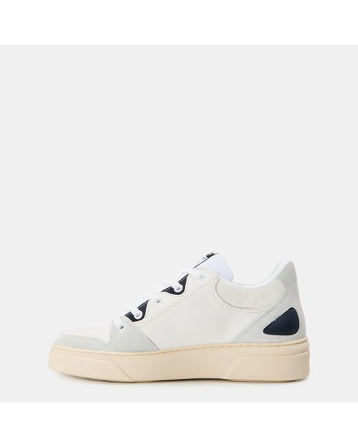 Steve Madden White Kingpin Low-Top Trainers for men