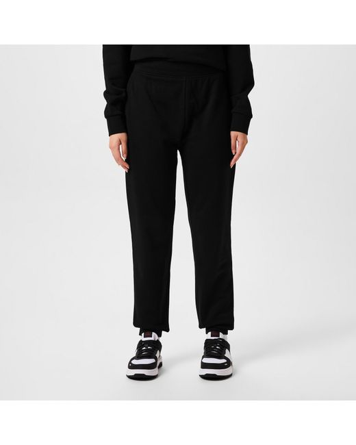 HUGO Black Stack Logo Jogging Bottoms