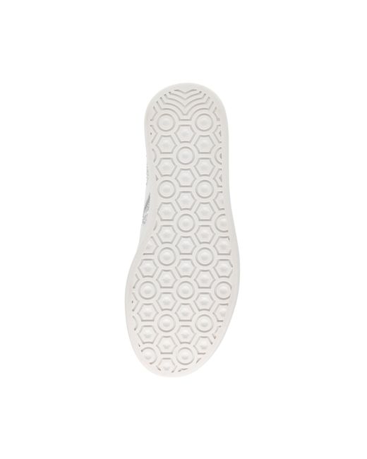 Steve Madden White Low Top Platform Sneakers
