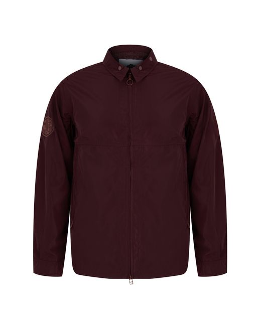 Pretty Green Red Pg Porter Overshirt for men