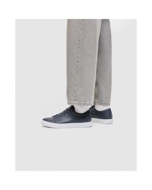 Ecco Gray Court Trainers for men