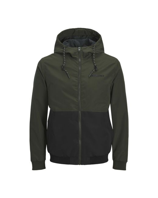 Jack & Jones Green Bomber Jacket for men