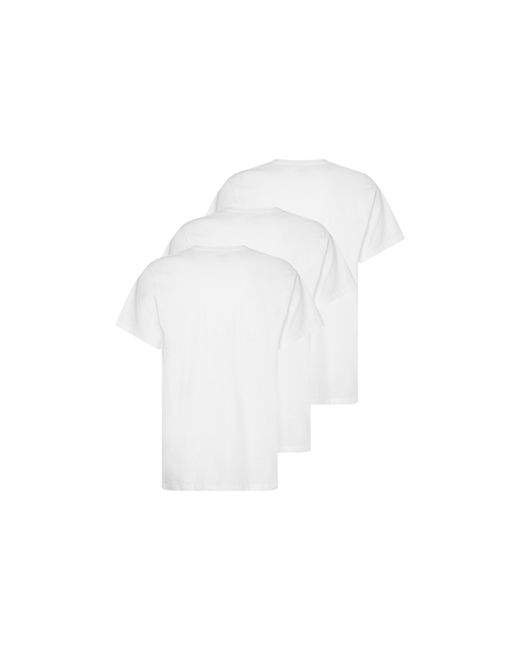 Calvin Klein White 3 Pack T Shirt for men