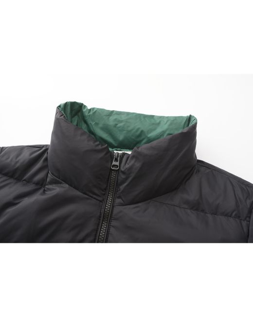 Firetrap Black Short Duck Down Funnel Neck Long Sleeve Down Jacket