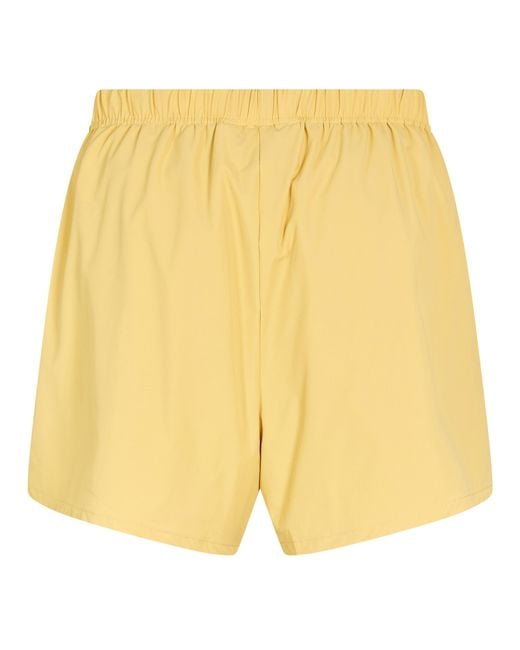 Fear Of God Yellow Cycling Shorts for men