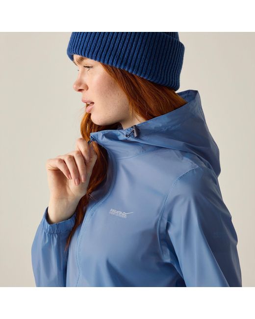 Regatta Blue Pack It Iii Waterproof Jacket