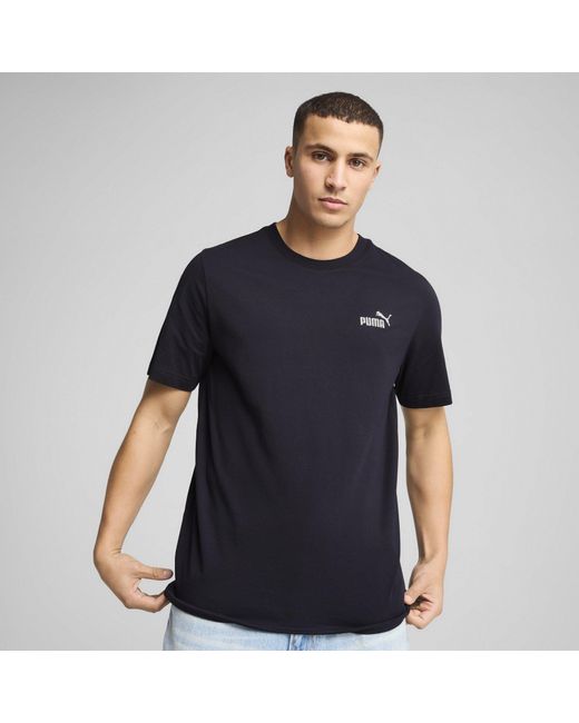 PUMA Blue No. 1 Logo T-Shirt for men
