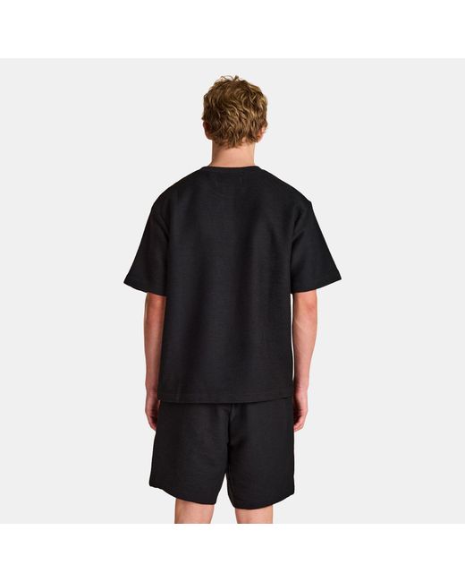 PREVU Black Ottoman Tee T-Shirt for men