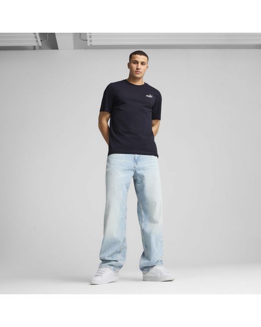 PUMA Blue No. 1 Logo T-Shirt for men